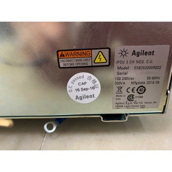 Agilent EX8292000R002 IPCU 3 CH NEG C.U. Ion Pump Controller